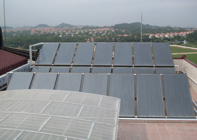 别墅太阳能热水工程